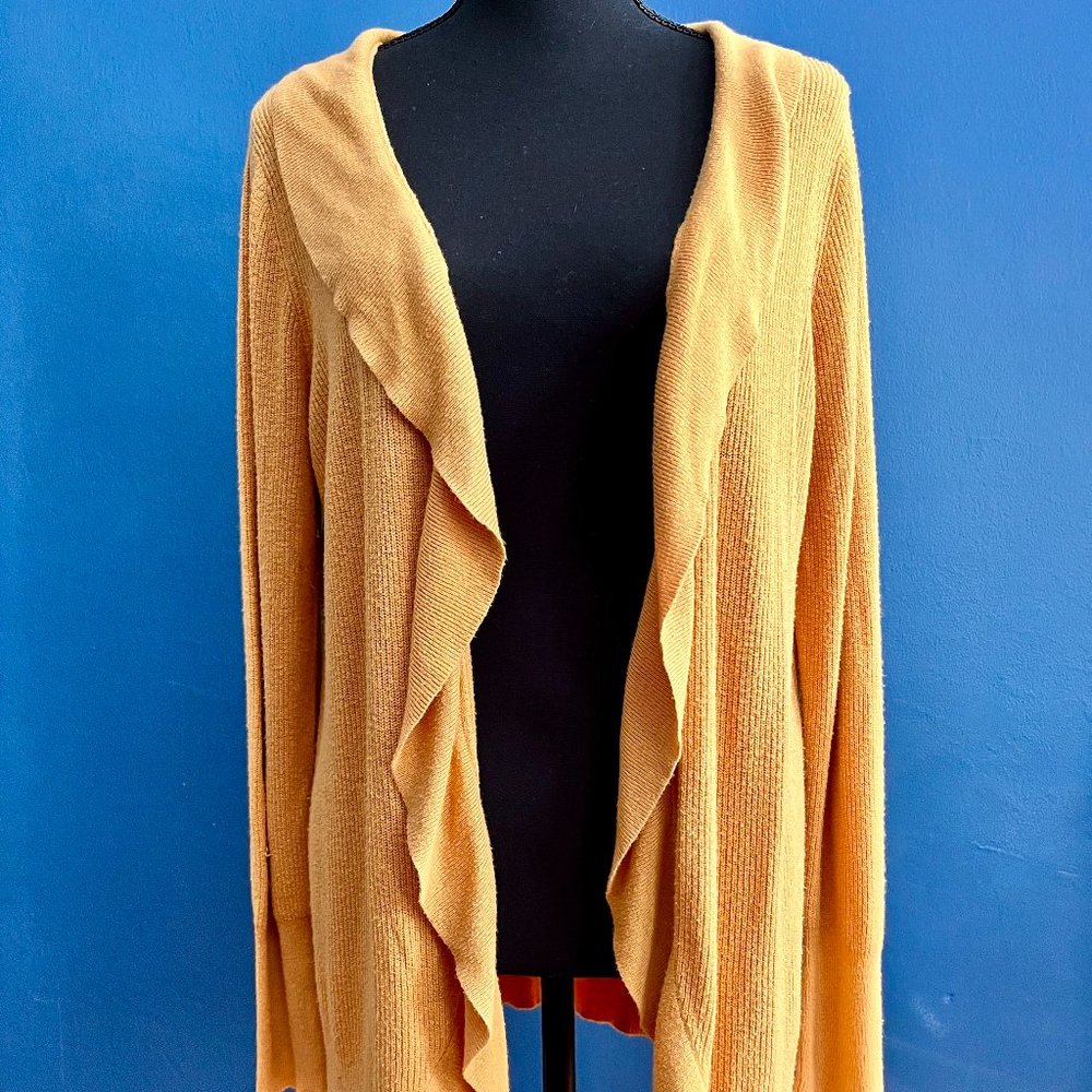 3/$30 A New Day mustard yellow cardigan, XXL